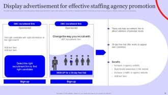 Staffing Agency Marketing Plan Powerpoint Presentation Slides Strategy CD Visual Informative