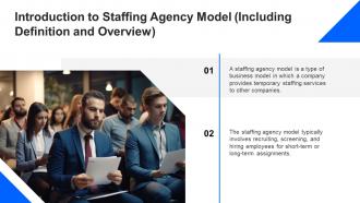 Staffing Agency Model Powerpoint Presentation And Google Slides ICP Adaptable Appealing