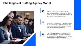 Staffing Agency Model Powerpoint Presentation And Google Slides ICP Template Informative