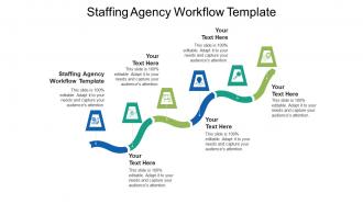 Staffing agency workflow template ppt powerpoint presentation layouts sample cpb