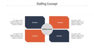 Staffing concept ppt powerpoint presentation show visual aids cpb