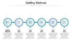 Staffing methods ppt powerpoint presentation styles diagrams cpb