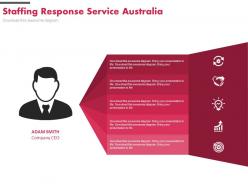 Staffing response service australia ppt slides