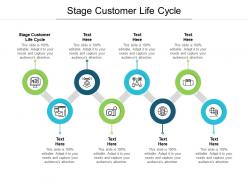 Stage customer life cycle ppt powerpoint presentation icon examples cpb