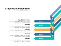 Stage gate innovation ppt powerpoint presentation icon templates cpb