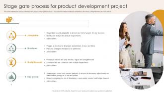 Stage Gate Process For Product Development Project