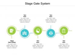 Stage gate system ppt powerpoint presentation pictures tips cpb