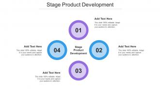 Stage Product Development Ppt Powerpoint Presentation File Slide Cpb