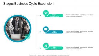Stages Business Cycle Expansion In Powerpoint And Google Slides Cpb