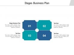 Stages business plan ppt powerpoint presentation infographic template design ideas cpb