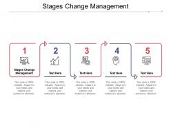 Stages change management ppt powerpoint presentation show template cpb