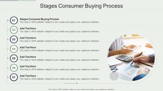 Stages Consumer Buying Process In Powerpoint And Google Slides Cpb