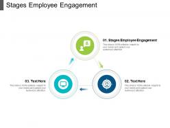 Stages employee engagement ppt powerpoint presentation inspiration graphics cpb
