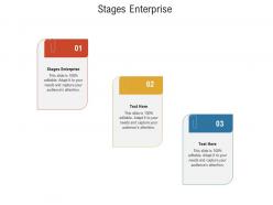 Stages enterprise ppt powerpoint presentation styles layout ideas cpb