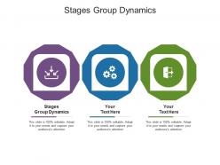Stages group dynamics ppt powerpoint presentation infographic template structure cpb