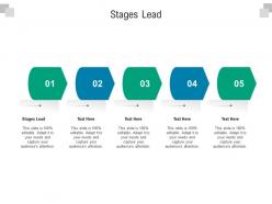 Stages lead ppt powerpoint presentation file design inspiration cpb