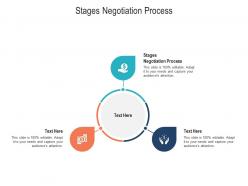 Stages negotiation process ppt powerpoint presentation slide cpb