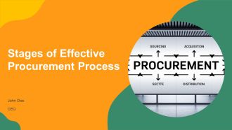 Stages Of Effective Procurement Process PPT Outline AT