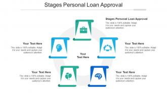 Stages Personal Loan Approval Ppt Powerpoint Presentation Pictures Professional Cpb