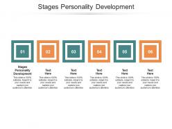 Stages personality development ppt powerpoint presentation professional format ideas cpb