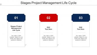 Stages Project Management Life Cycle Ppt Powerpoint Presentation Themes Cpb