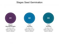 Stages seed germination ppt powerpoint presentation gallery outline cpb