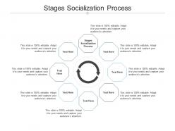 Stages socialization process ppt powerpoint presentation gallery graphic tips cpb