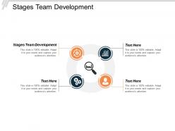 Stages team development ppt powerpoint presentation model microsoft cpb