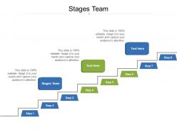 Stages team ppt powerpoint presentation pictures portrait cpb