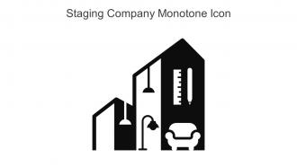 Staging Company Monotone Icon In Powerpoint Pptx Png And Editable Eps Format