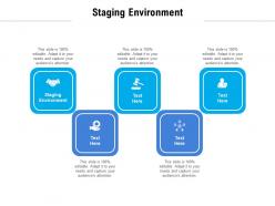 Staging environment ppt powerpoint presentation summary layout cpb