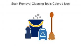 Stain Removal Cleaning Tools Colored Icon In Powerpoint Pptx Png And Editable Eps Format
