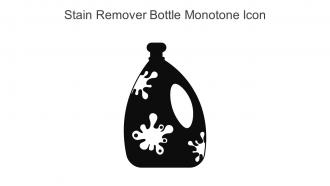 Stain Remover Bottle Monotone Icon In Powerpoint Pptx Png And Editable Eps Format