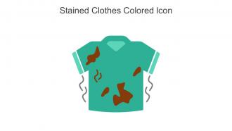 Stained Clothes Colored Icon In Powerpoint Pptx Png And Editable Eps Format