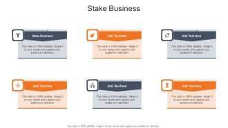 Stake Business In Powerpoint And Google Slides Cpb