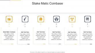 Stake Matic Coinbase In Powerpoint And Google Slides Cpb