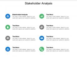 Stakeholder analysis ppt powerpoint presentation ideas influencers cpb