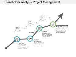 Stakeholder analysis project management ppt powerpoint presentation infographic template deck cpb