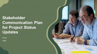 Stakeholder Communication Plan For Project Status Updates PPT Graphics AT