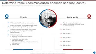 Stakeholder Communication Plan Powerpoint Presentation Slides