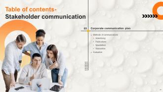 Stakeholder Communication Powerpoint Presentation Slides Strategy CD Template Best