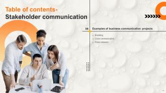 Stakeholder Communication Powerpoint Presentation Slides Strategy CD Pre-designed Best