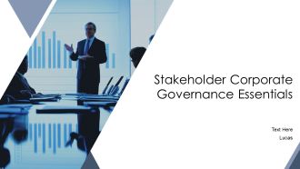 Stakeholder Corporate Governance Essentials PPT Designs AT