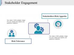 Stakeholder engagement ppt slide design