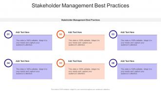 Stakeholder Management Best Practices In Powerpoint And Google Slides Cpb