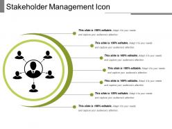 Stakeholder management icon 12
