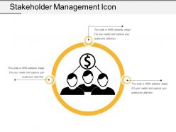 Stakeholder management icon 3