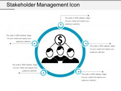 Stakeholder management icon 5
