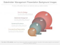 Stakeholder management presentation background images