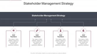 Stakeholder Management Strategy In Powerpoint And Google Slides Cpb